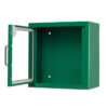 AED-binnenkast, universeel met alarm (groen) - Afbeelding 2
